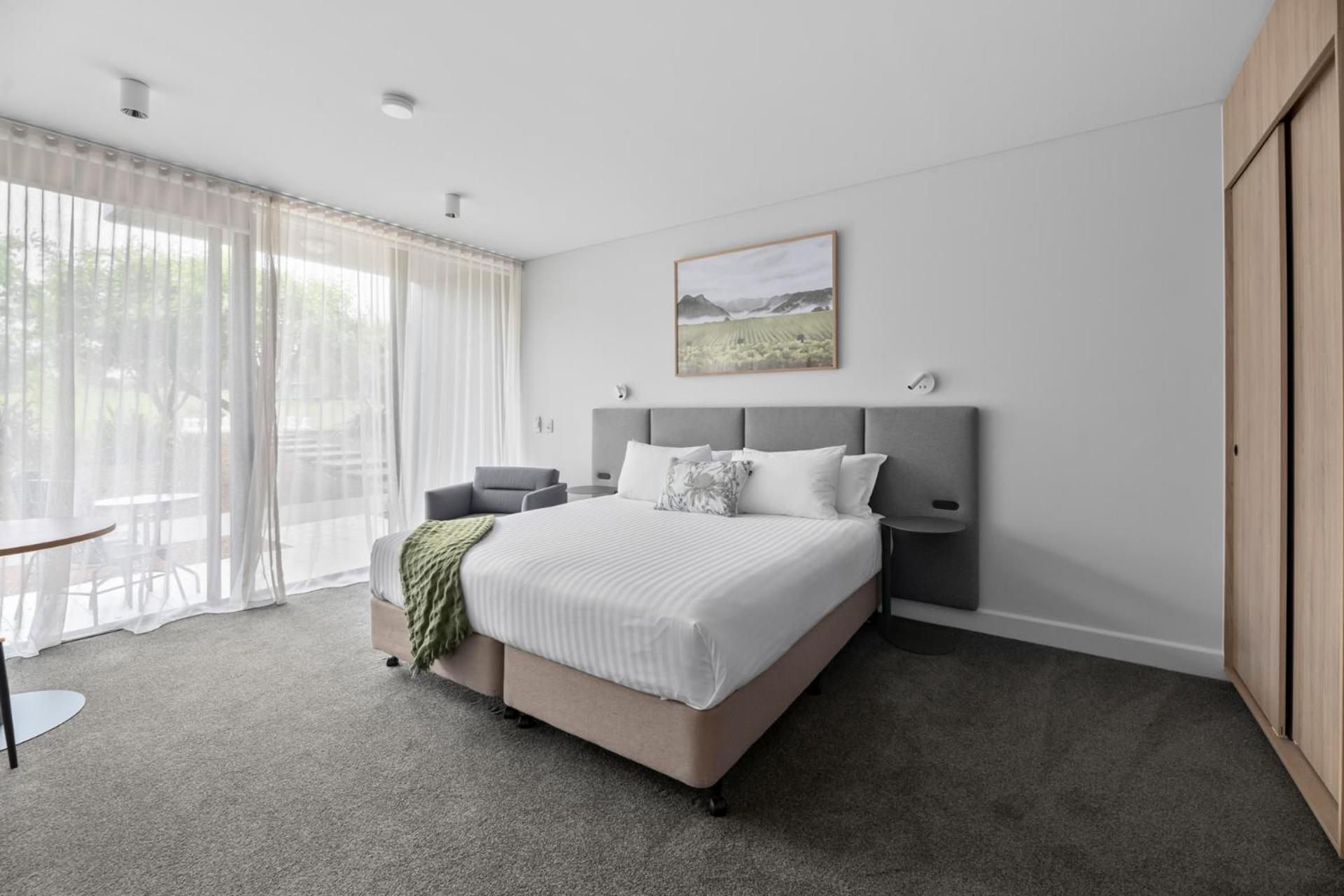 Balgownie Estate Yarra Valley Yarra Glen Rum bild A bedroom at the hotel